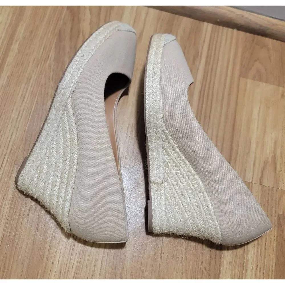 J.Crew Espadrilee Wedge Platform 7.5